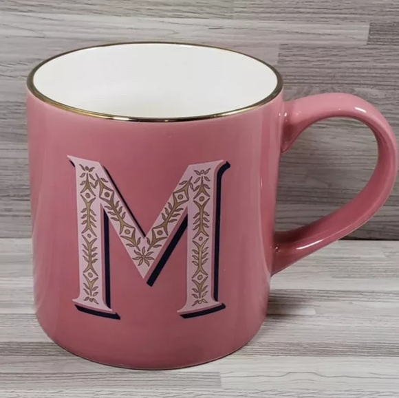 Opalhouse Other - 10oz Opalhouse"M" Gold Trim Cup